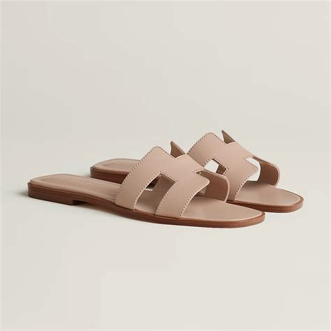 beige albinos hermes oran|Oran sandal .